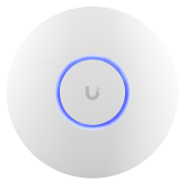 Ubiquiti U6+ access point. WiFi 6 model with