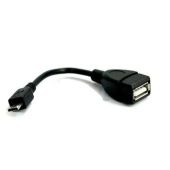VCom OTG USB AF / Micro USB Black - CU226-0.2m