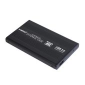 Makki External Case 2.5" SATA USB3.0 Aluminium Black