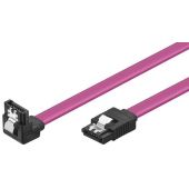 VCom SATA Cable W/Lock Right Angle - CH302R-0.45m