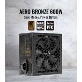 AeroCool захранване PSU AERO Bronze 600W - ACPB-AR60AEC.11
