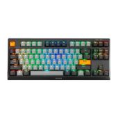 Marvo механична клавиатура Gaming Mechanical Keyboard KG980-B - RGB, Blue switches, TKL