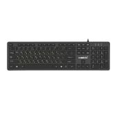 Makki Keyboard USB BG - Low profile Chocolate - KB-C14 Black