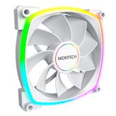 Montech RX140 PWM, REVERSE Fan, 140mm, ARGB, White