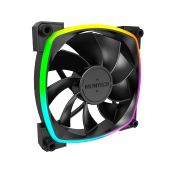 Montech RX120 PWM, REVERSE Fan, 120mm, ARGB, Black