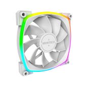 Montech RX120 PWM, REVERSE Fan, 120mm, ARGB, White