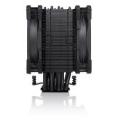 Noctua охладител CPU Cooler NH-U12A chromax.black Dual Fans - LGA1700/2066/1200/AMD