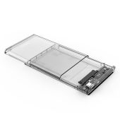 Orico Storage - Case - 2.5 inch 10Gbps Type-C Transparent - 2139C3-G2-CR-EP