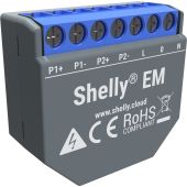 Shelly измервател на електрическо потребление Smart Wi-Fi Energy Meter - Shelly EM - Dual Power Metering 2 x 120A, Contactor Control / 2A