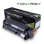 Tonergy Compatible Toner Cartridge HP 12A Q2612A CANON CRG-703 Black, 2k