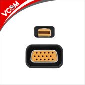 VCom Adapter Mini DP M / VGA F Gold plated - CA335