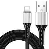 VCom кабел Cable iPhone Lighting/USB data 2A 1m - CU287L