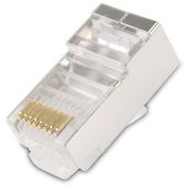 VCom конектори UTP connectors Cat6 STP/Shielded/RJ45 - 20pcs pack - NM026-20pcs