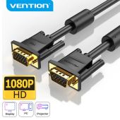 Vention Cable VGA HD15 M / M 1.5m Gold Plated, 2 Ferrites - DAEBG