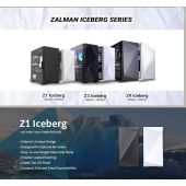 Zalman Gaming Case mATX - Z1 Iceberg Black